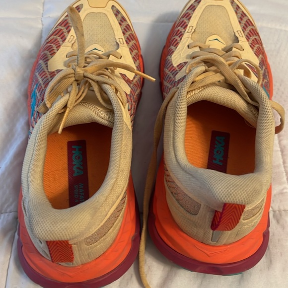 Hoka Mafate speed 4 running shoes womens size 8.5 - Picture 3 of 9